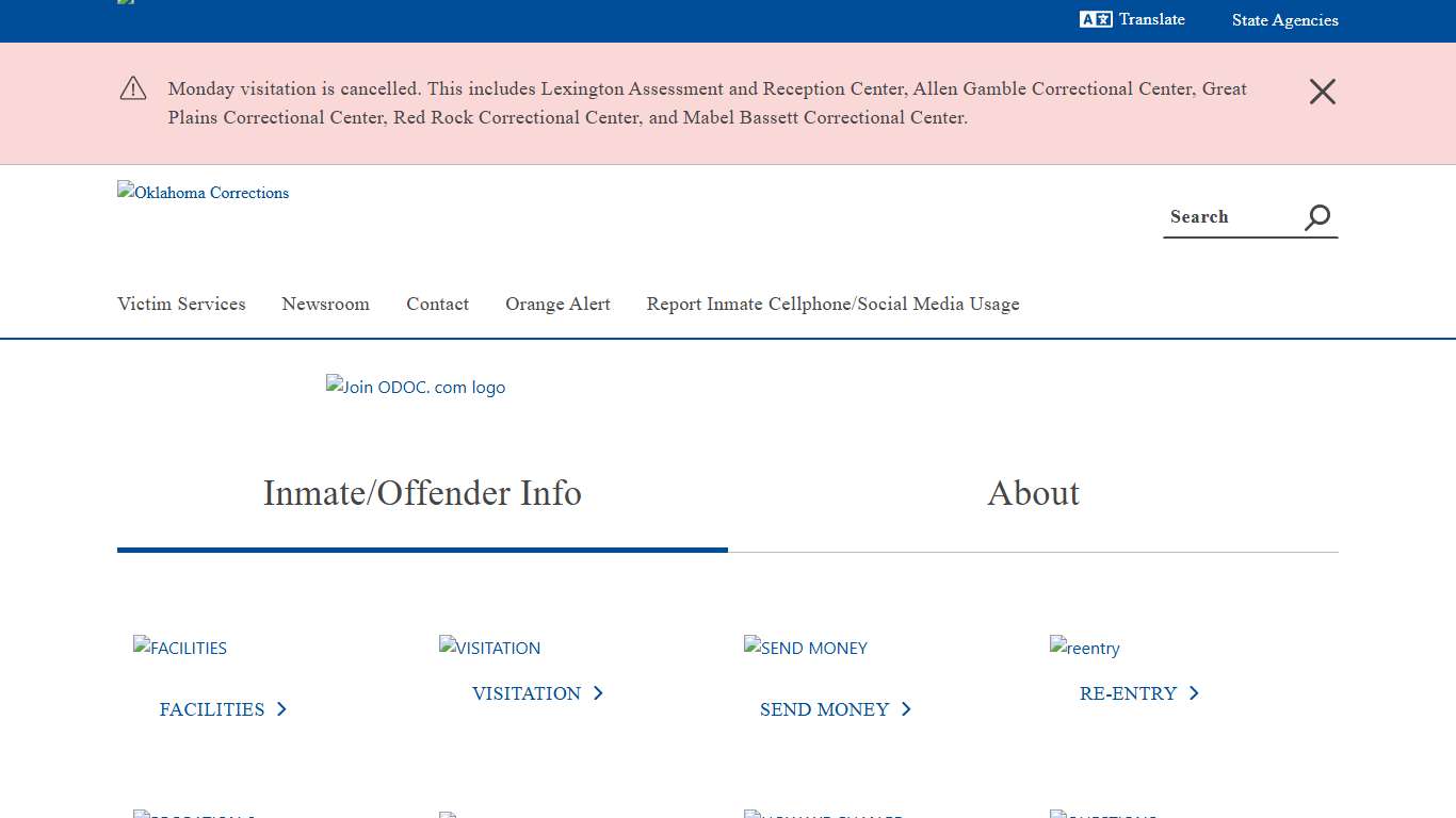 Department of Corrections